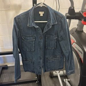 Jcrew denim work jacket